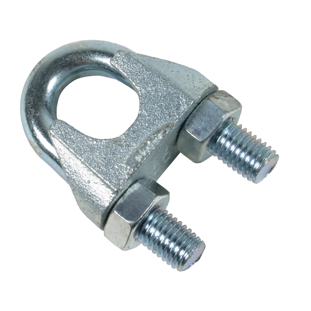 Wire rope clips DIN-741, clips steel wire | CERTEX Denmark